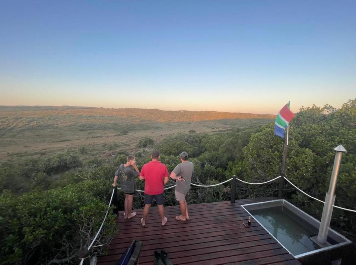 Ostrich Cottage At Les Wings Private Game Farm Groot-Jongensfontein Bagian luar foto